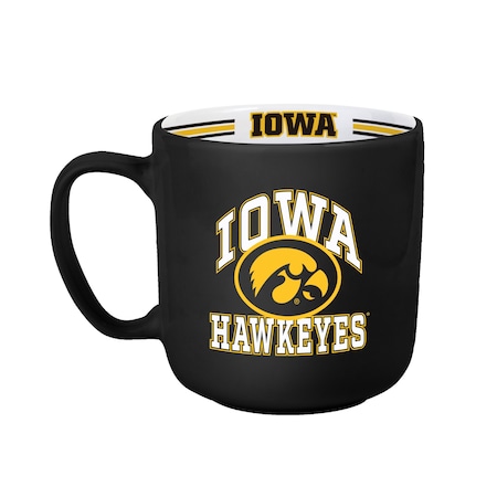 Logo Brands Iowa 15oz Stripe Mug 155-C15SM